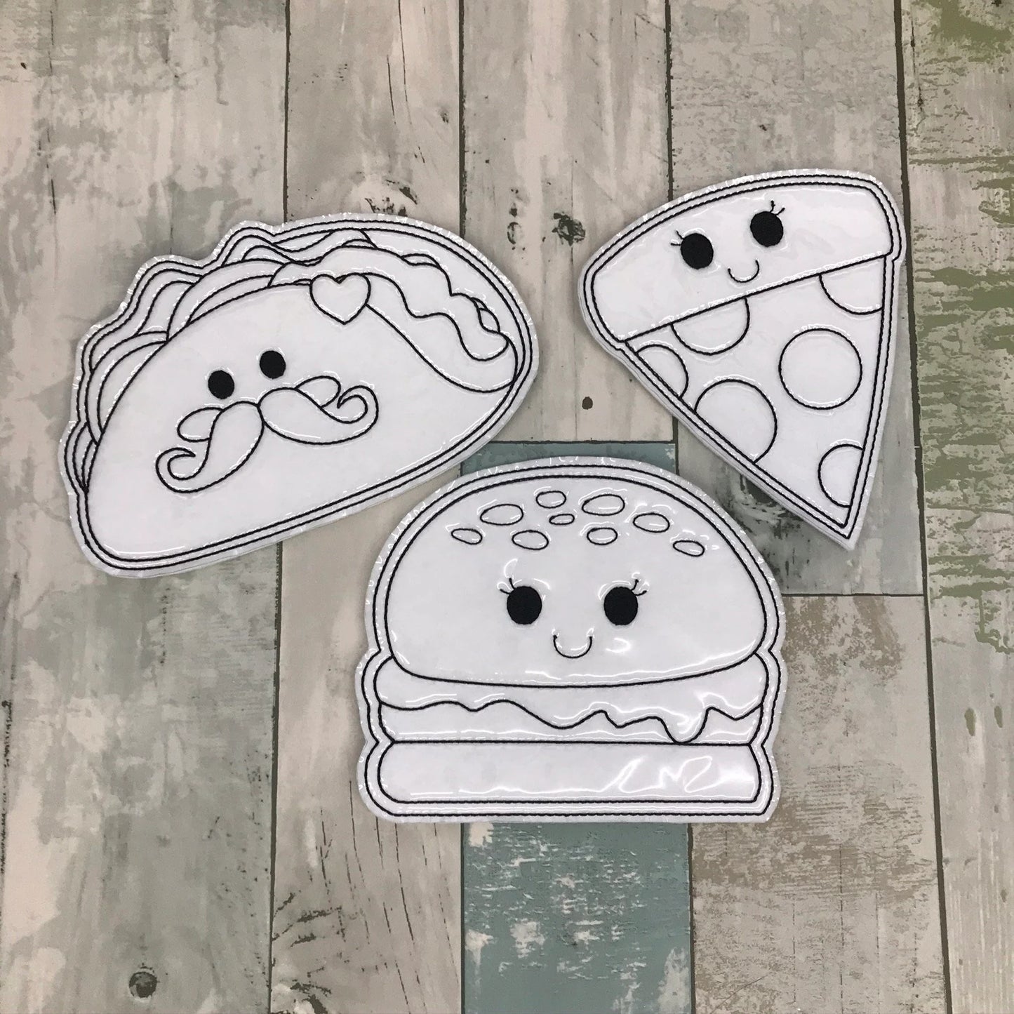 Food Set 1 Colouring Dolls