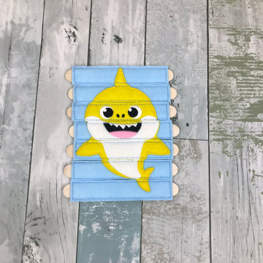 Great White Felt Stick Puzzle