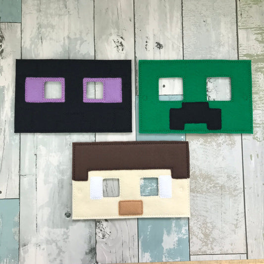 Gaming Felt Play Masks