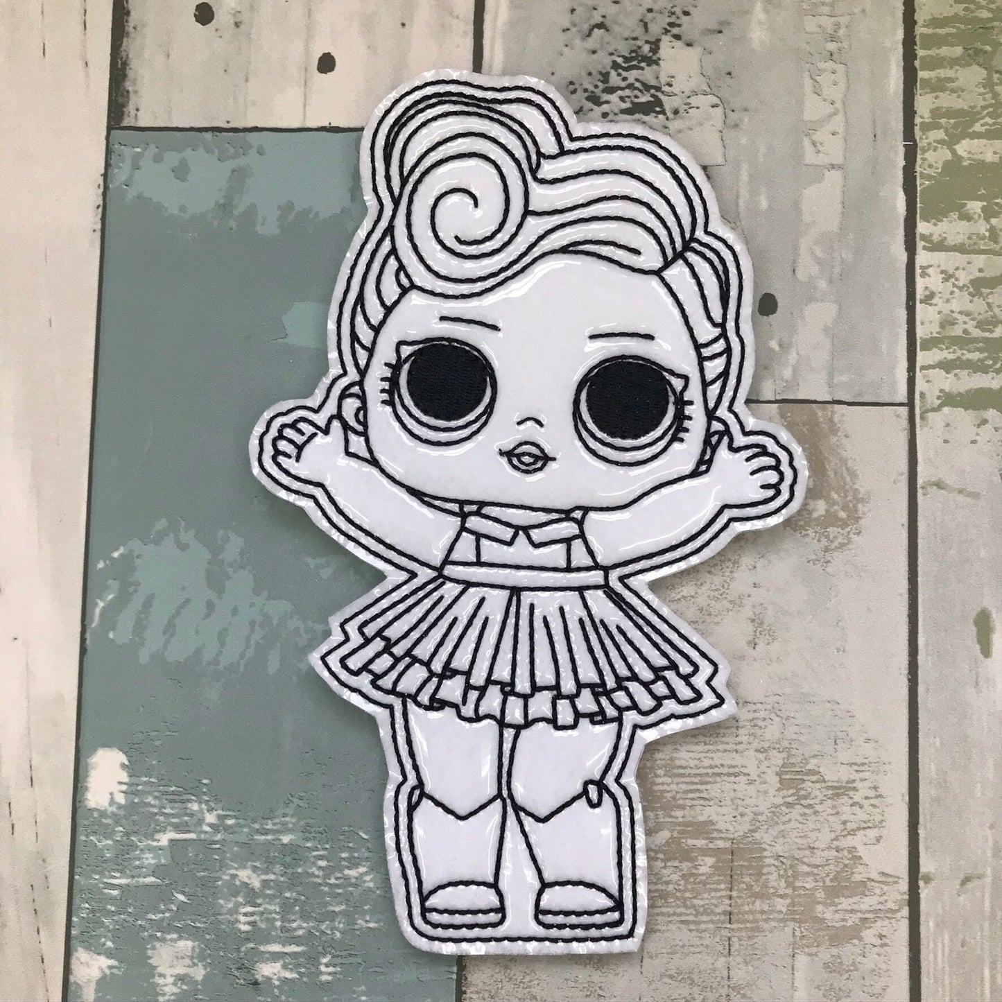 Happy Girls Set 3 Colouring Dolls