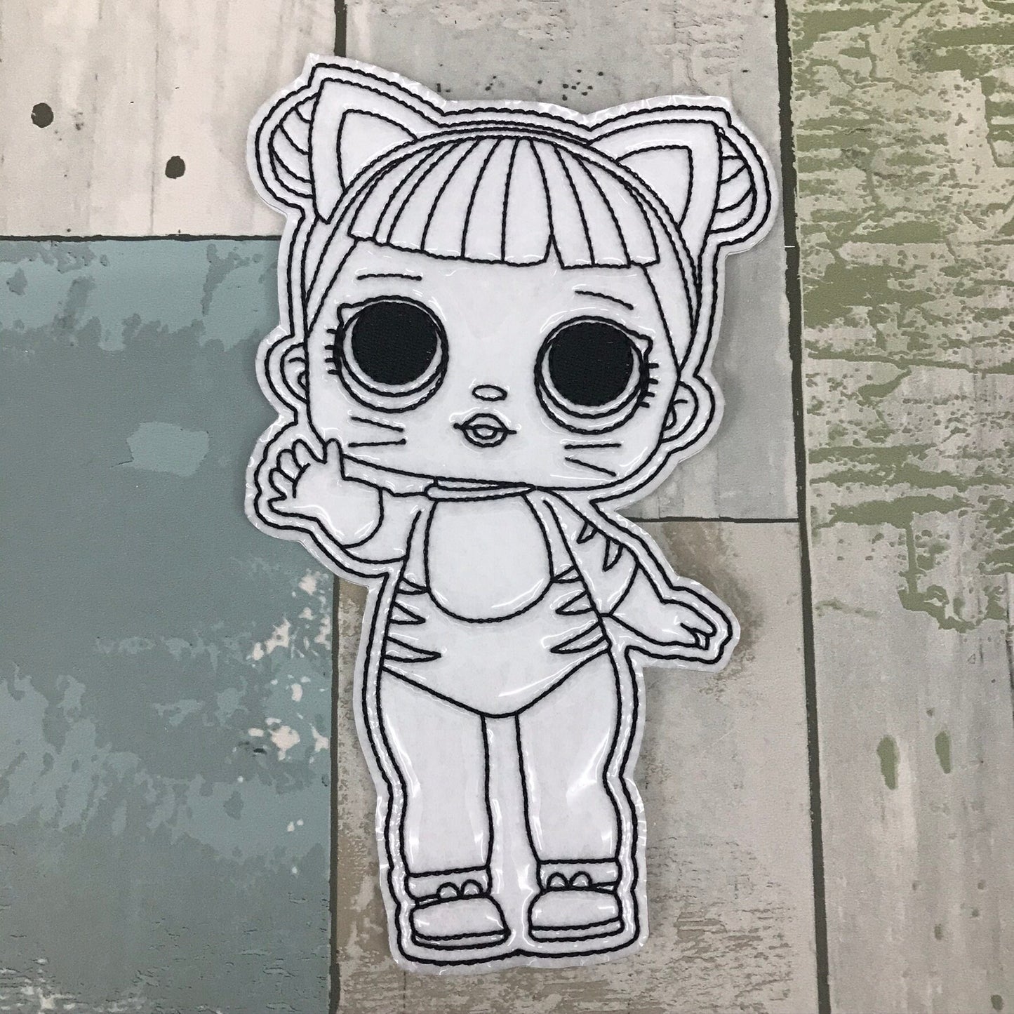 Happy Girls Set 2 Colouring Dolls