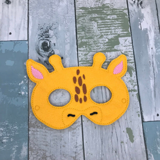 Giraffe Felt Play Mask