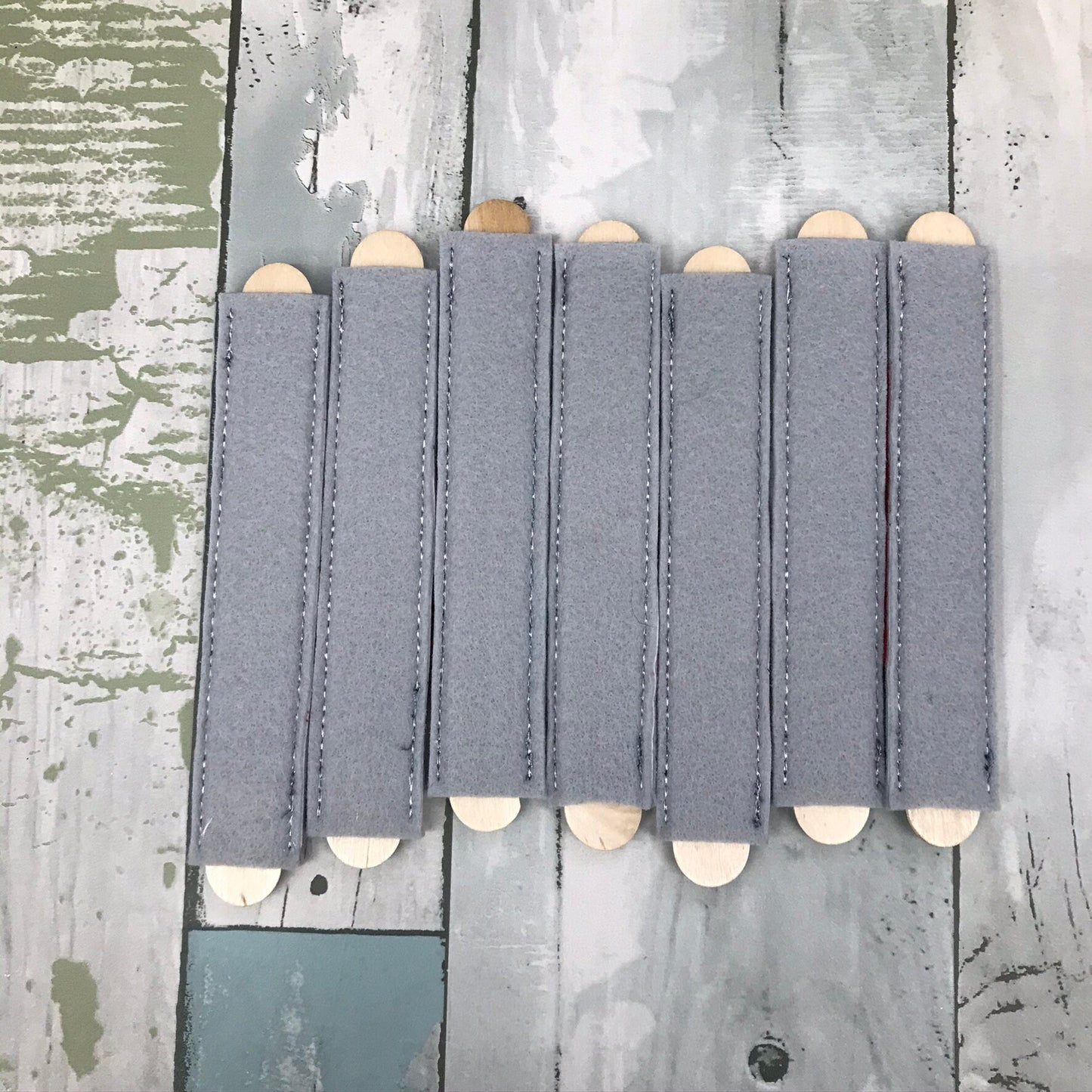 Fire Truck Felt Stick Puzzle