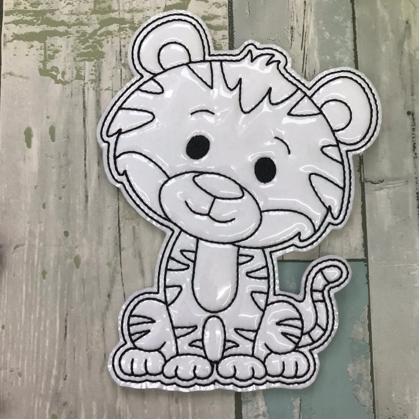 Jungle Animals Set 1 Colouring Dolls