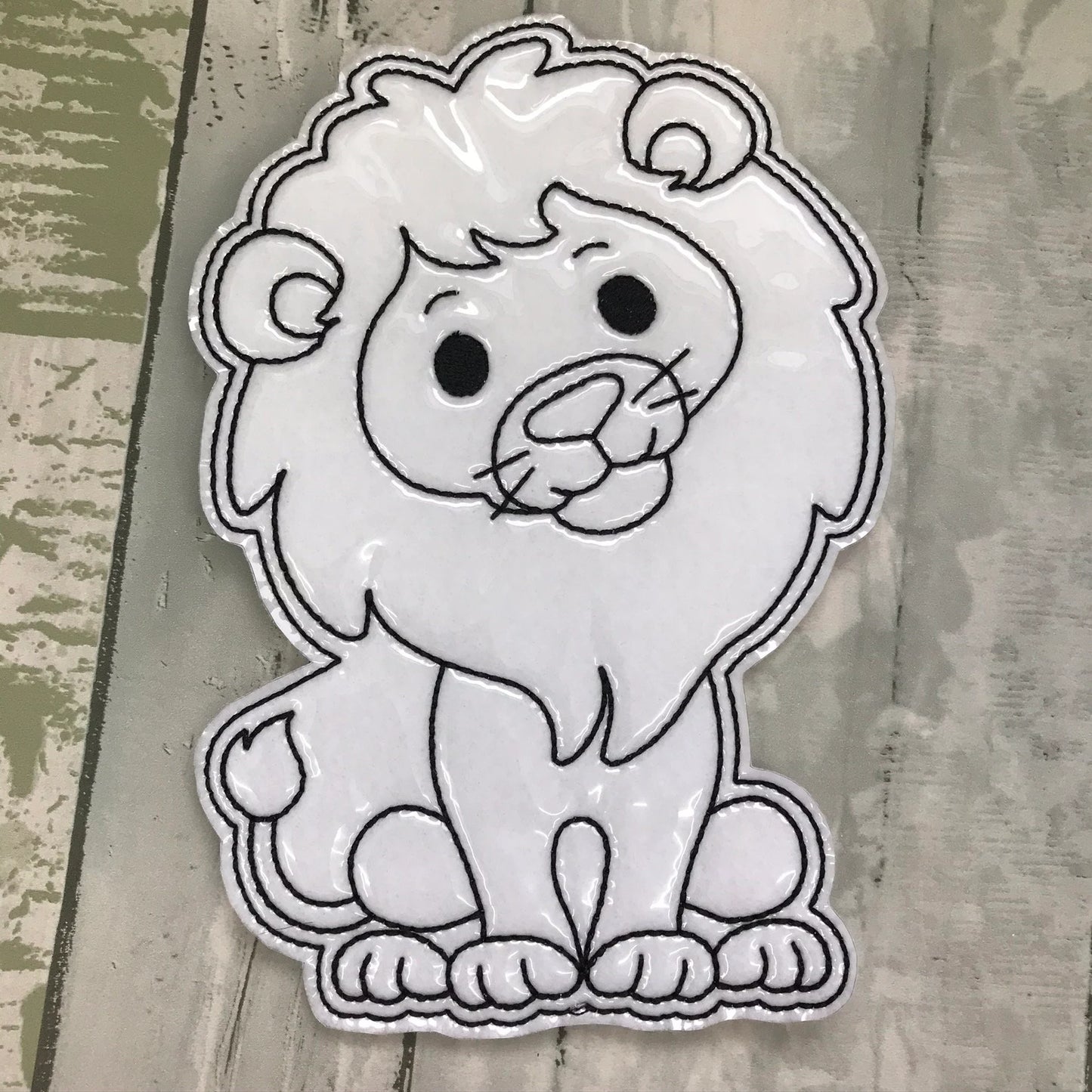 Jungle Animals Set 1 Colouring Dolls