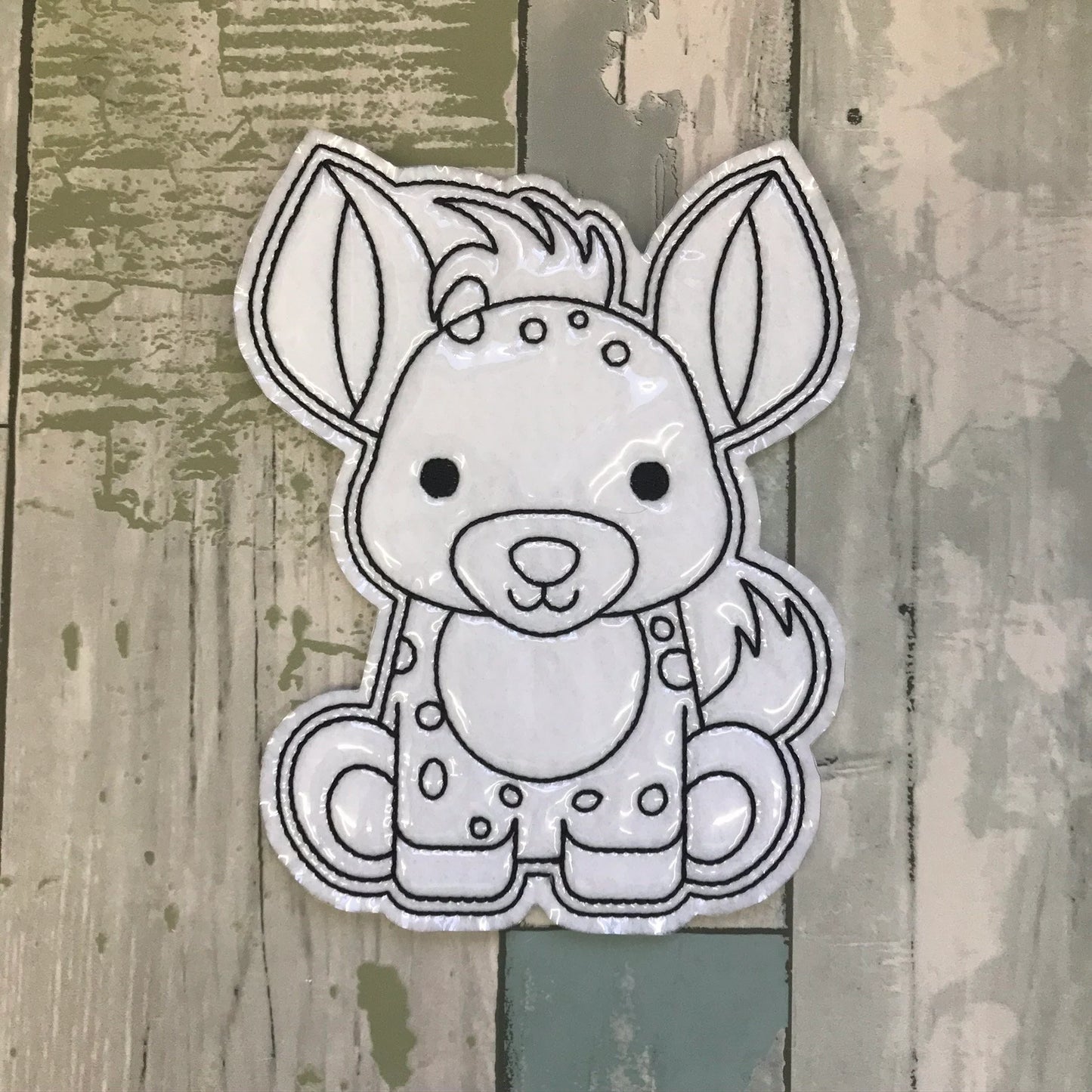 Safari Colouring Dolls