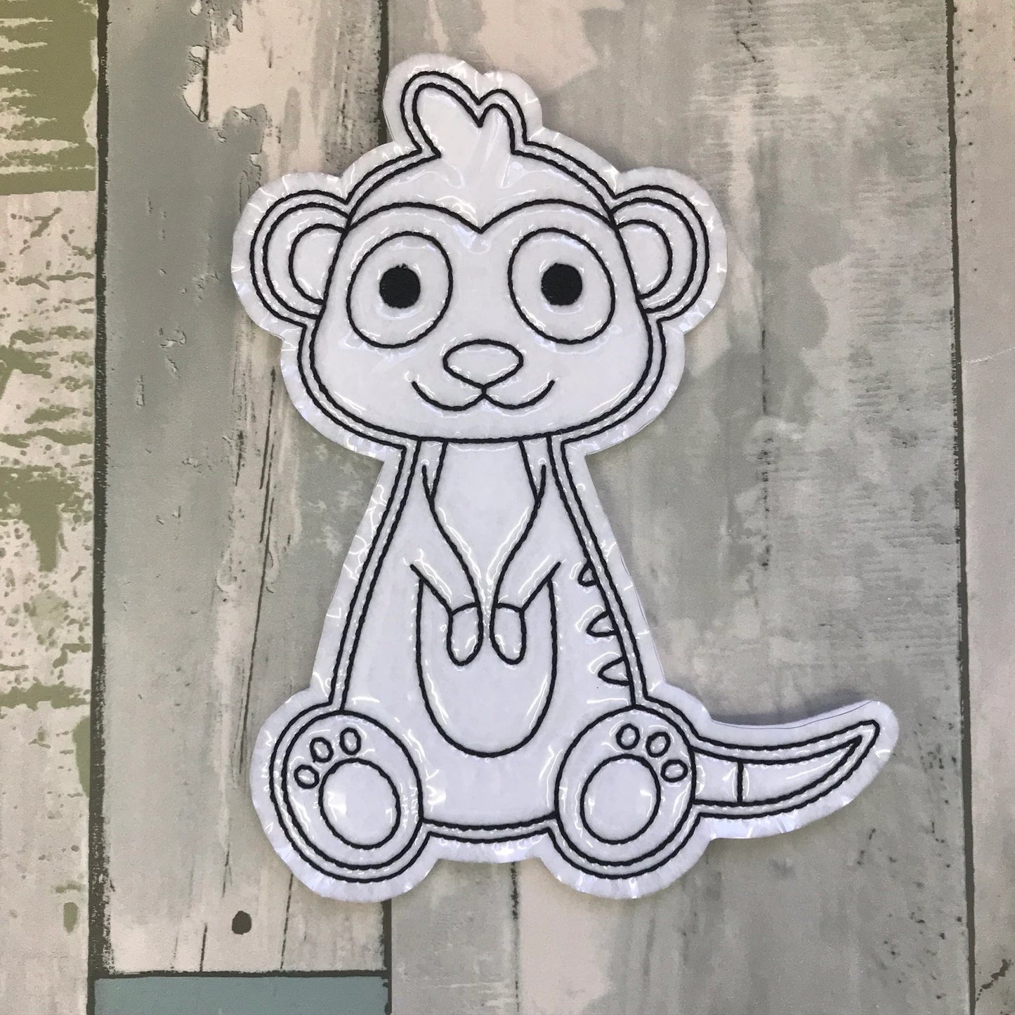 Safari Colouring Dolls