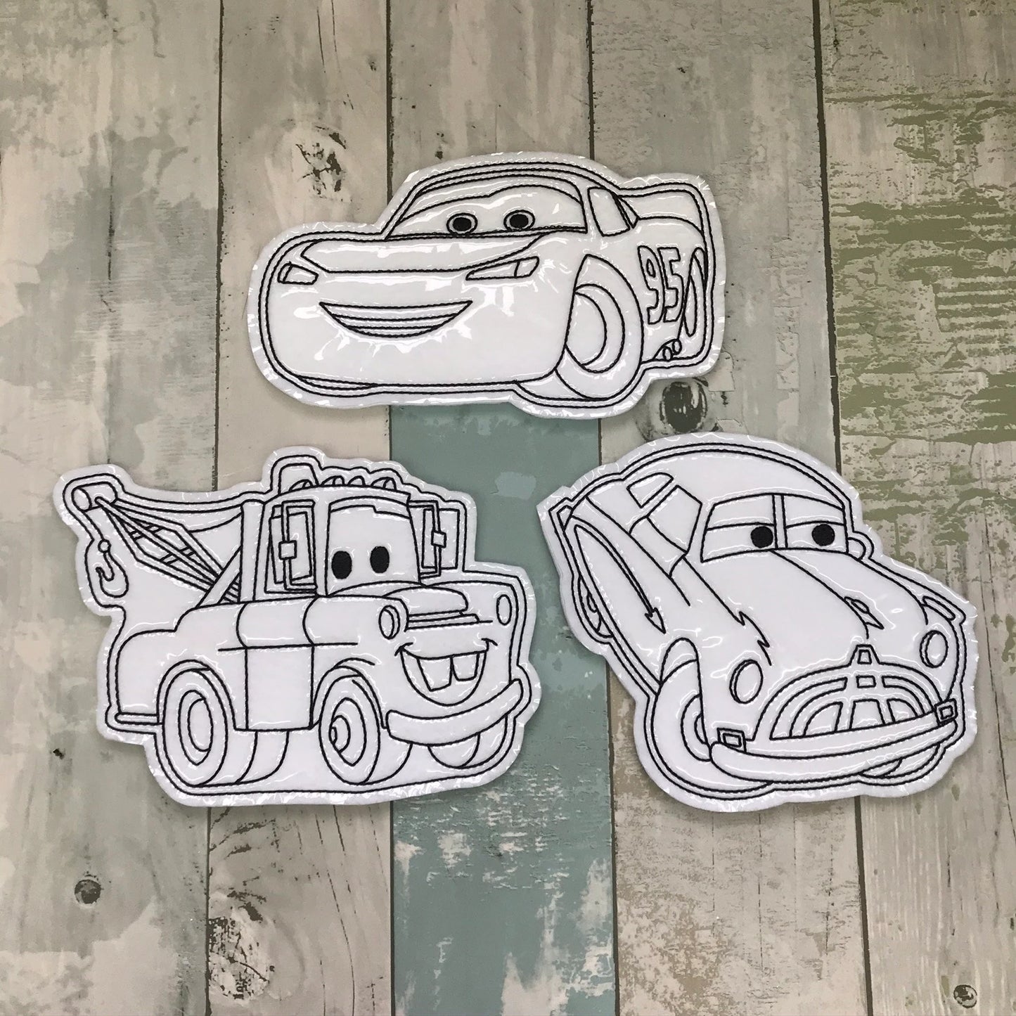 Race Track Friends Colouring Dolls