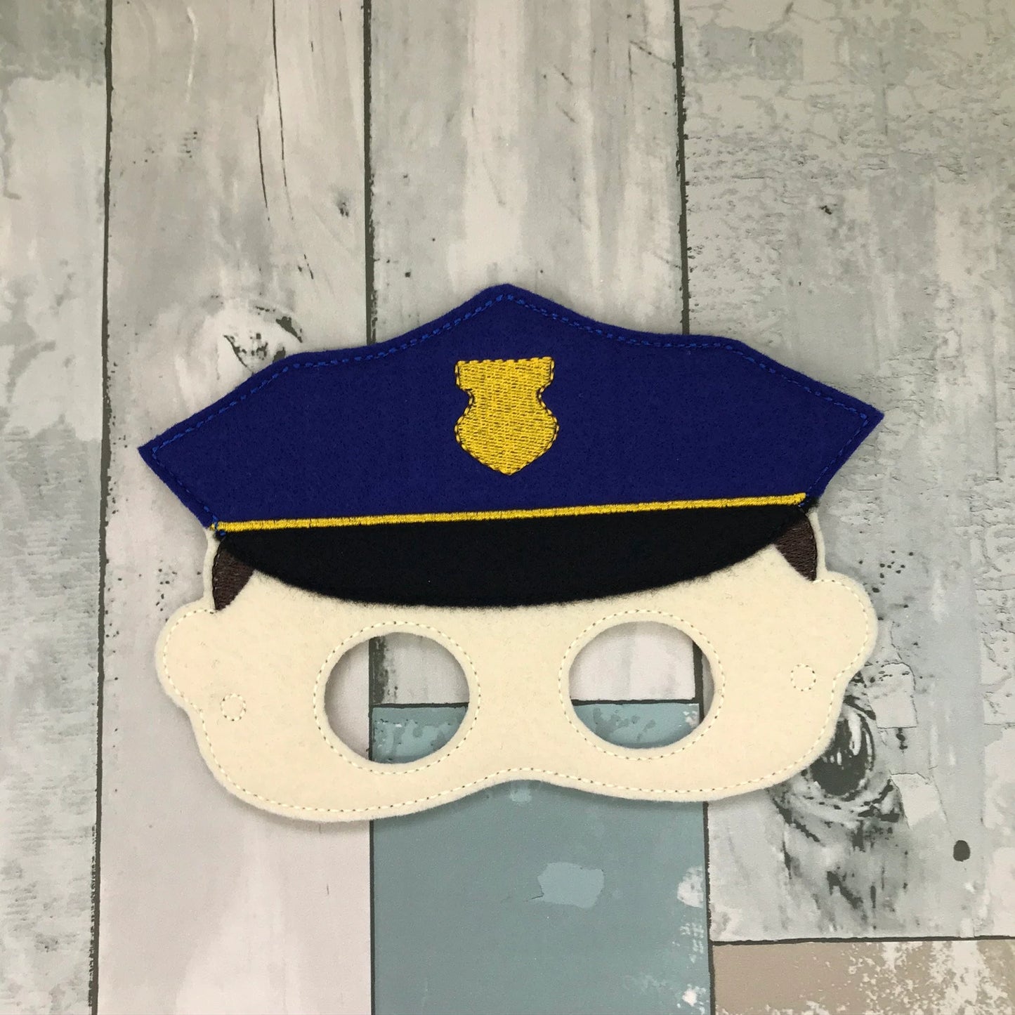 Police Felt Play Mask