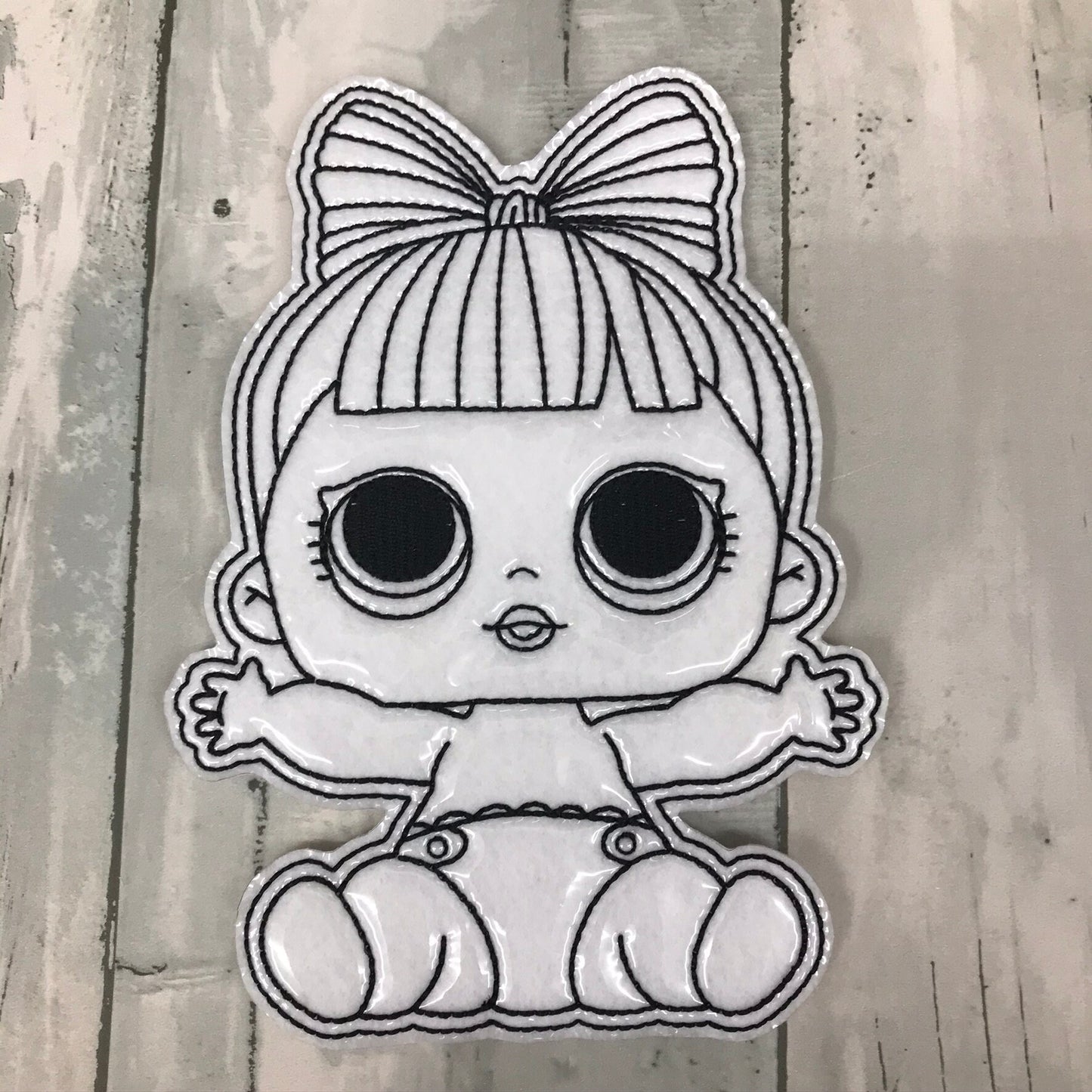 Happy Girls Set 2 Colouring Dolls