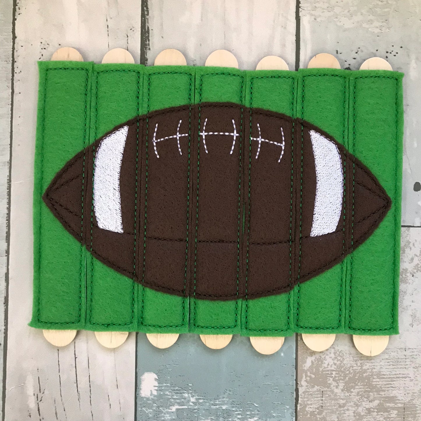 Football Stick Felt Puzzle