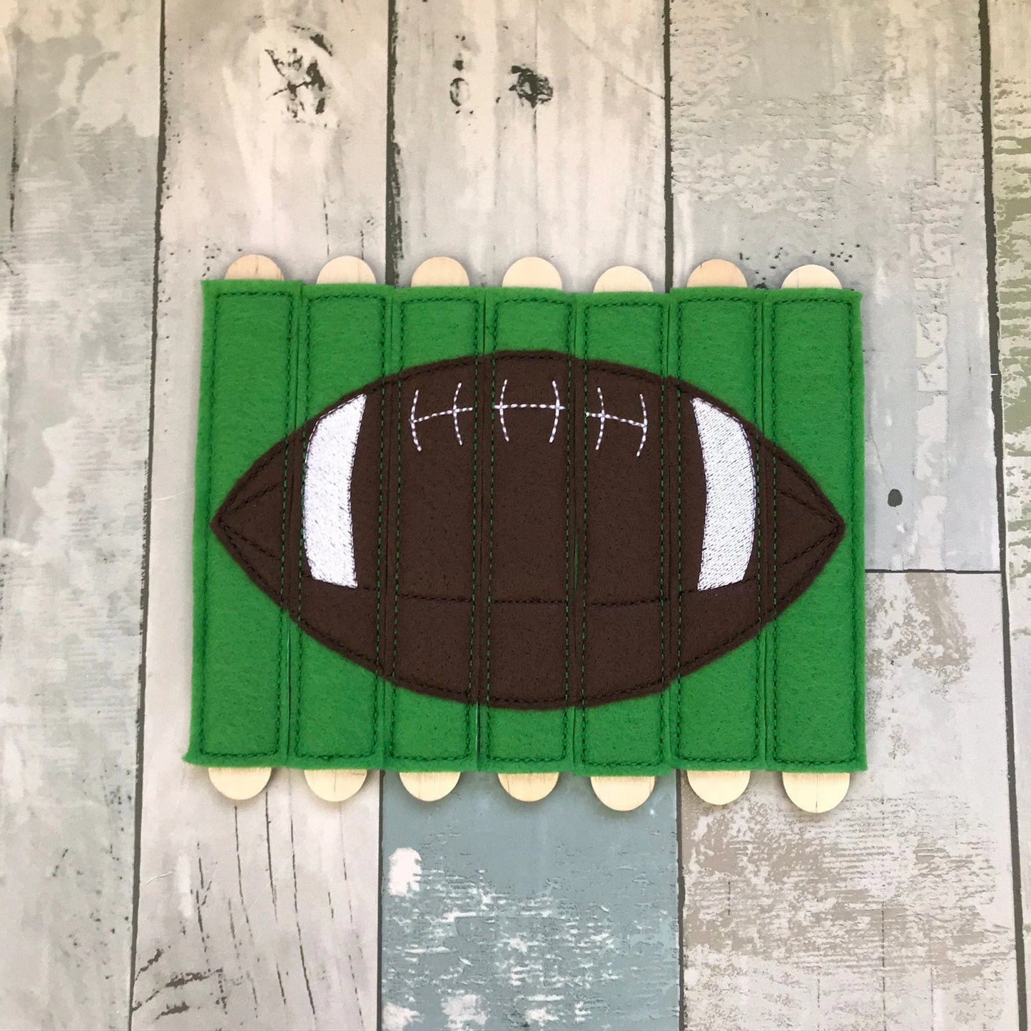 Football Stick Felt Puzzle