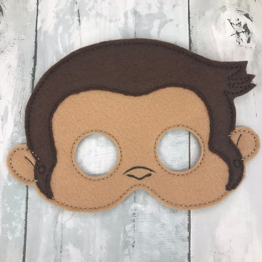 Monkey Felt Play Masks