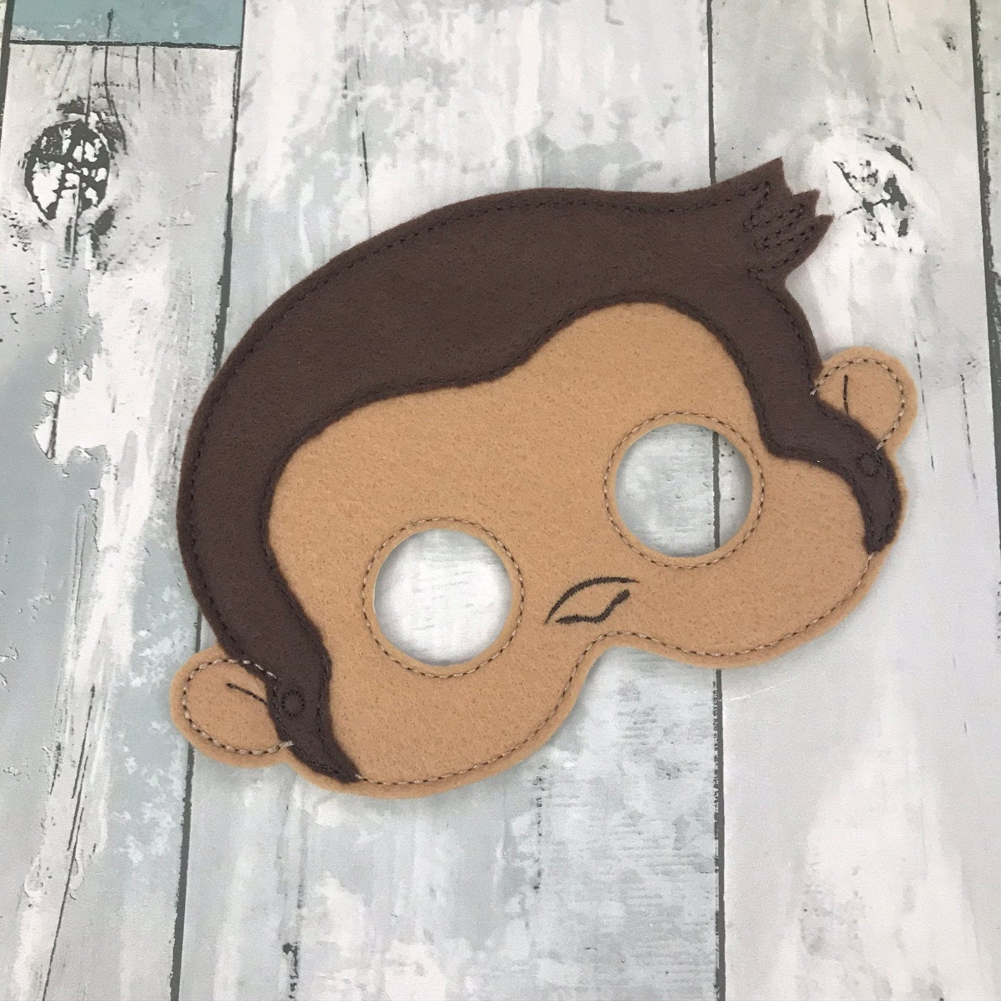Monkey Felt Play Masks