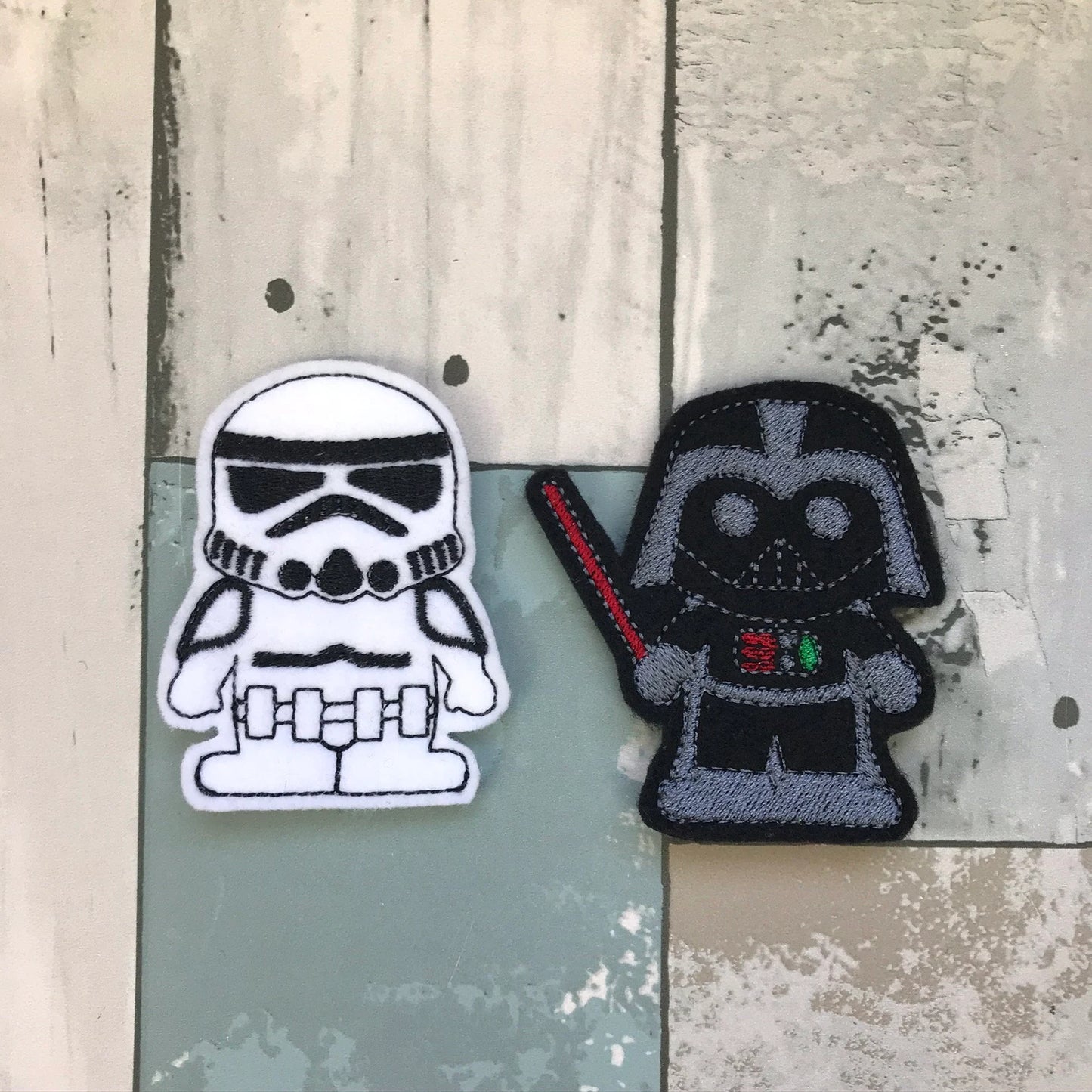 Space Battle Finger Puppets