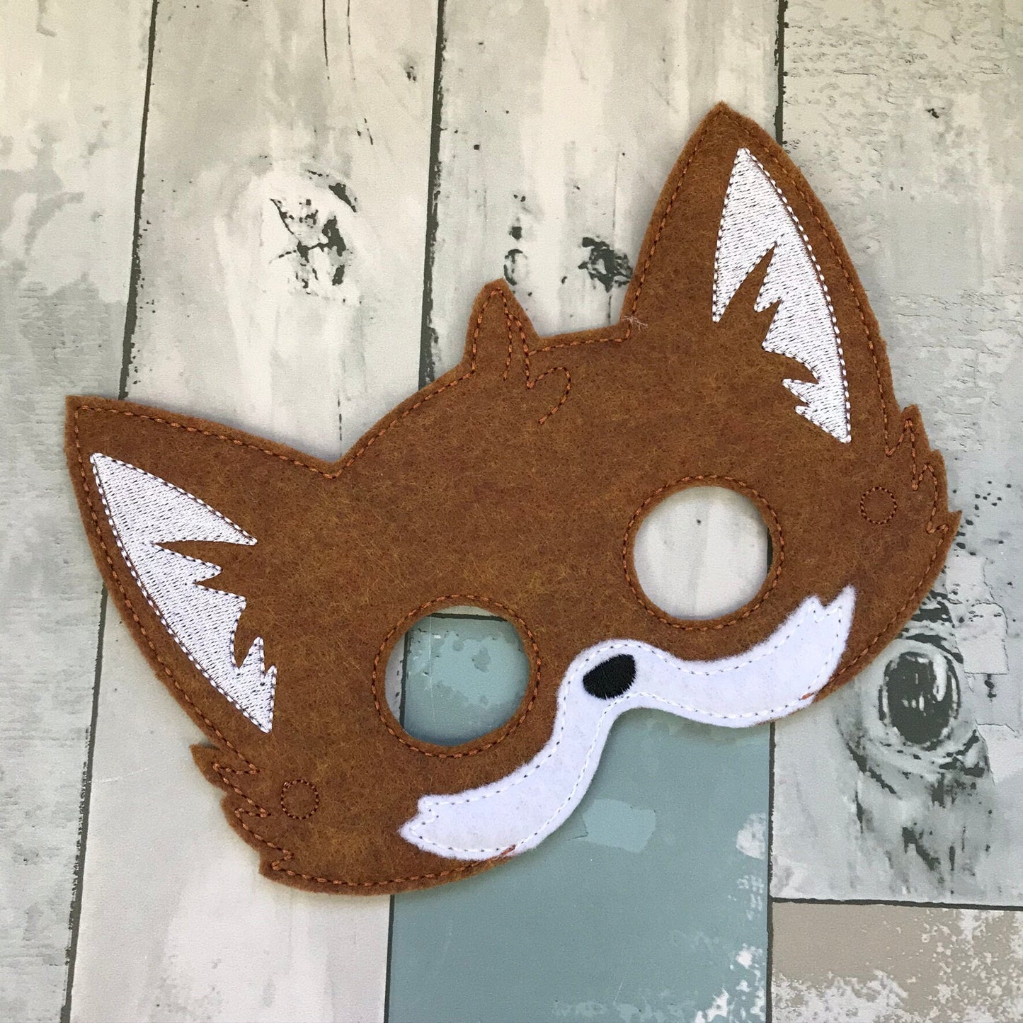 Fox Felt Play Mask