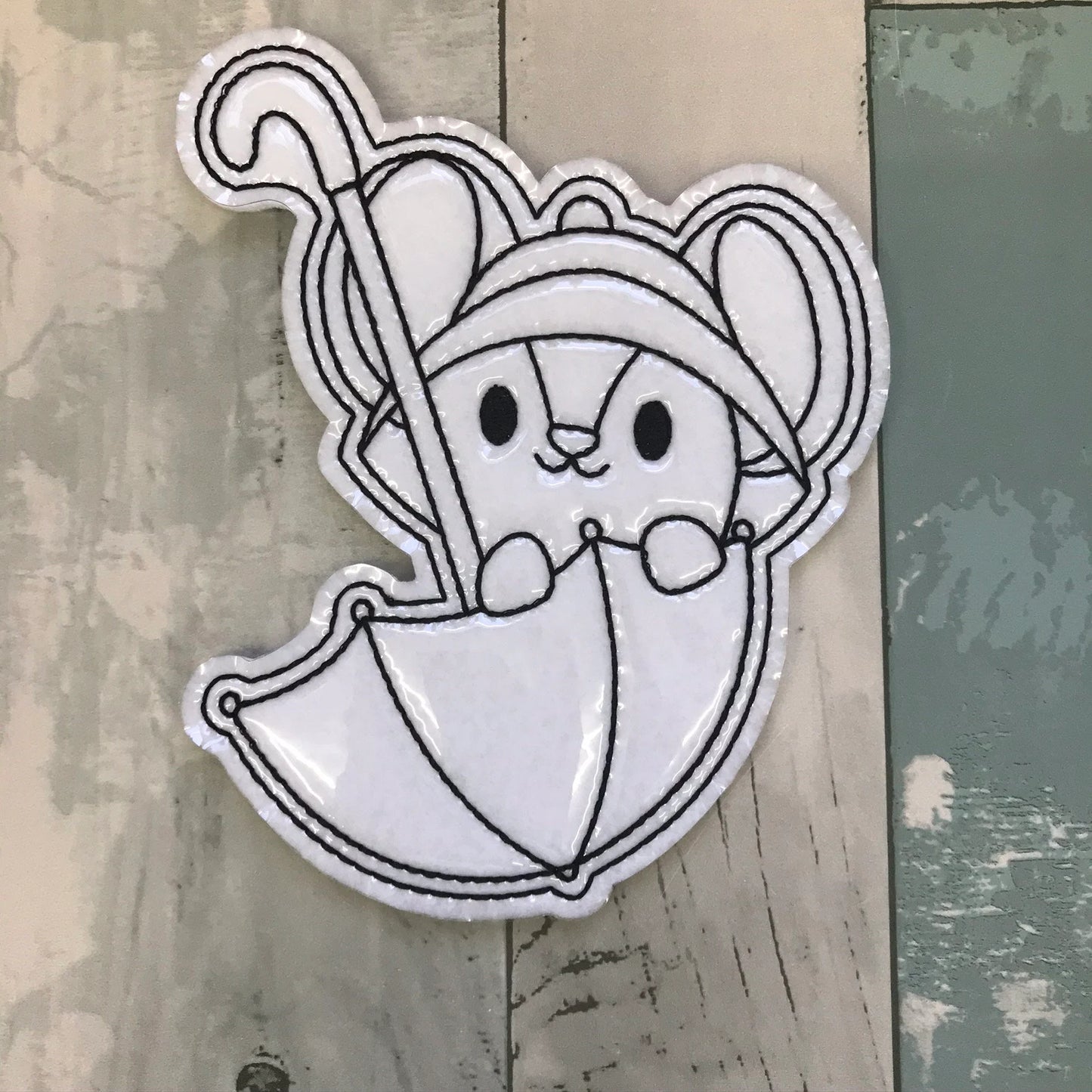 Rainy Mouse Colouring Dolls