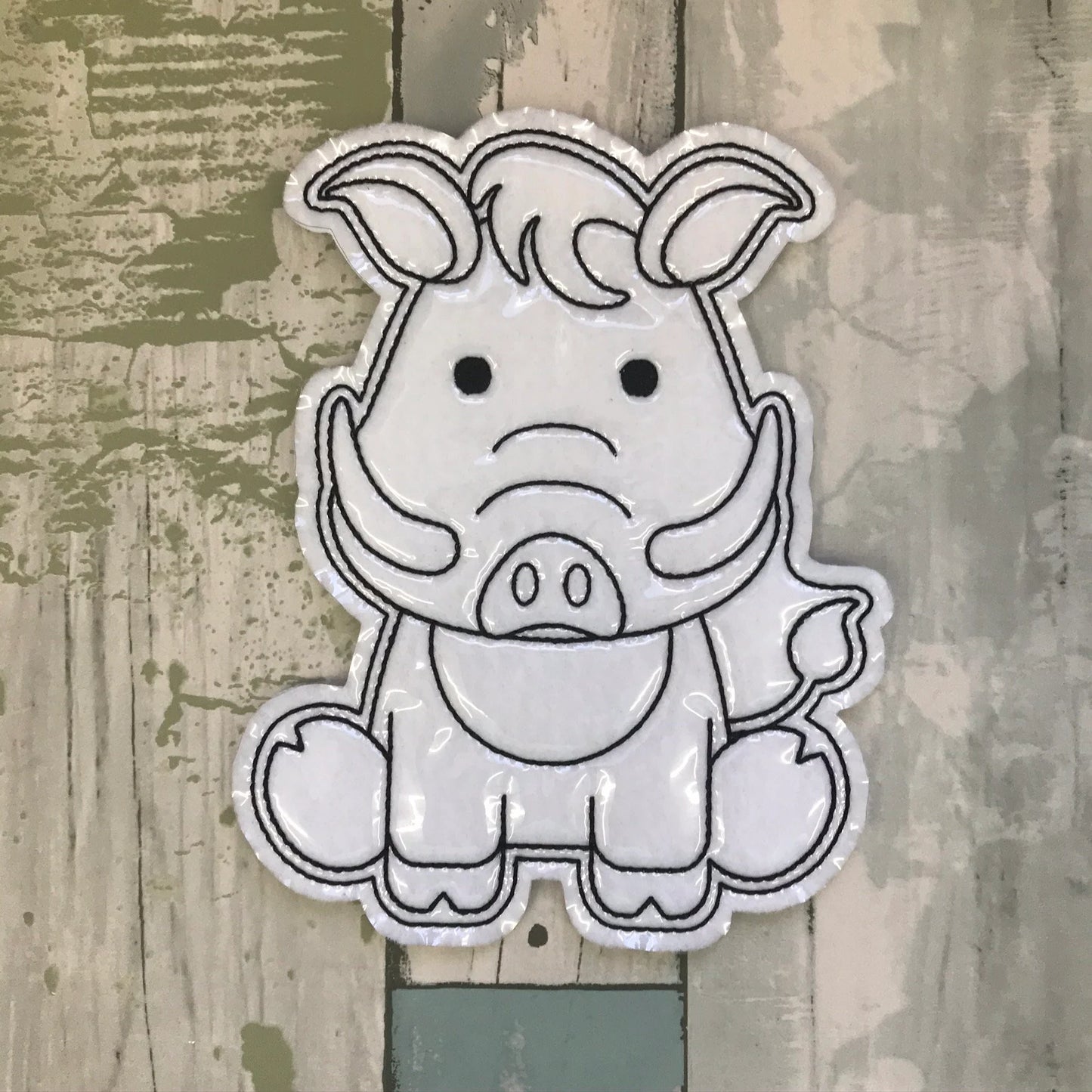 Safari Colouring Dolls