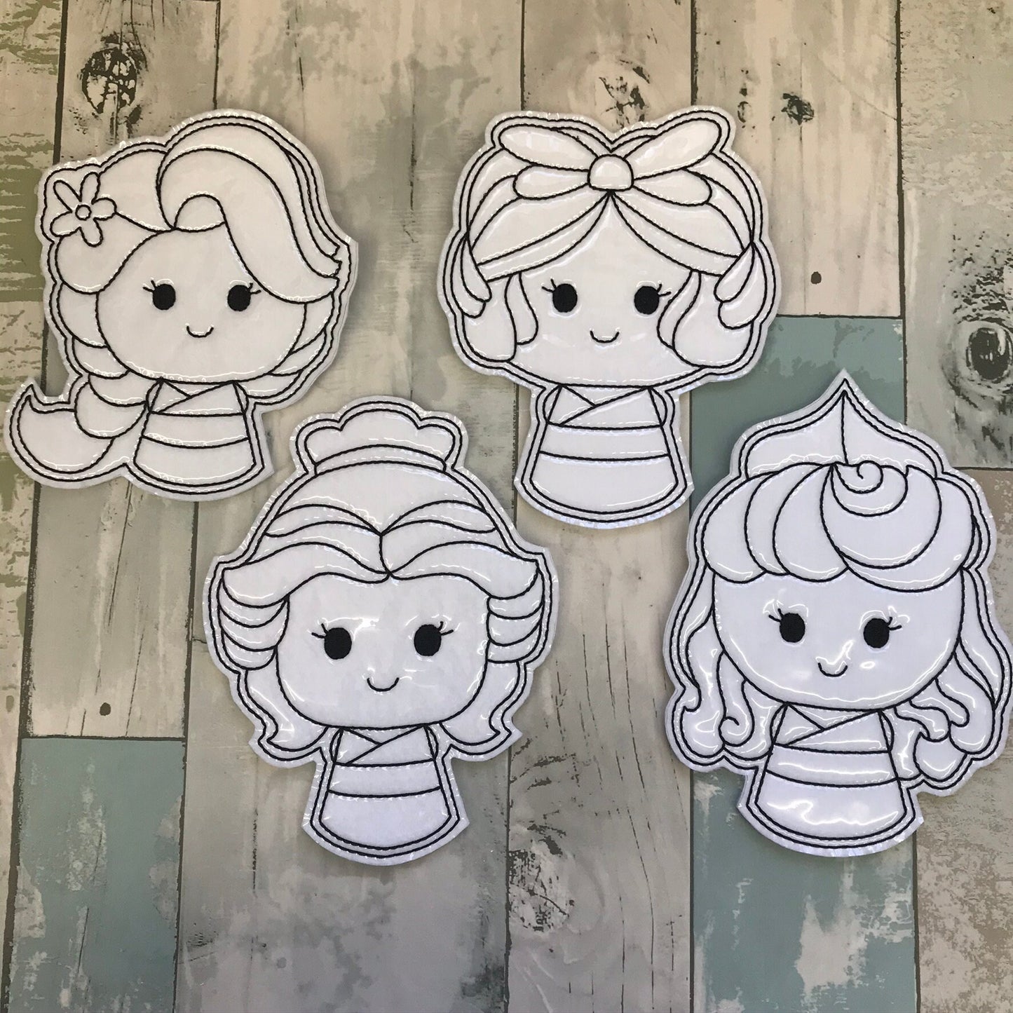 Baby Princess Colouring Dolls