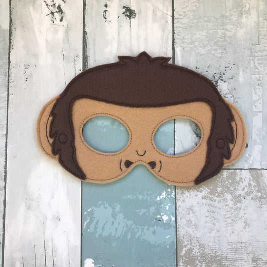 Chimpanzee Felt Play Masks