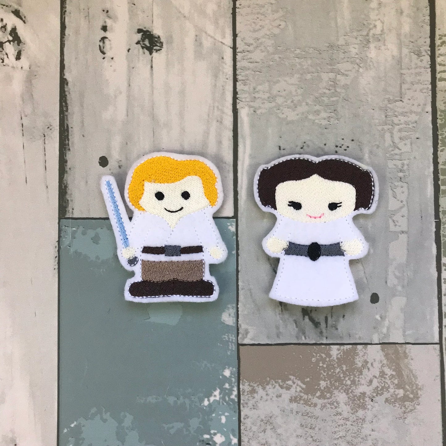 Space Battle Finger Puppets