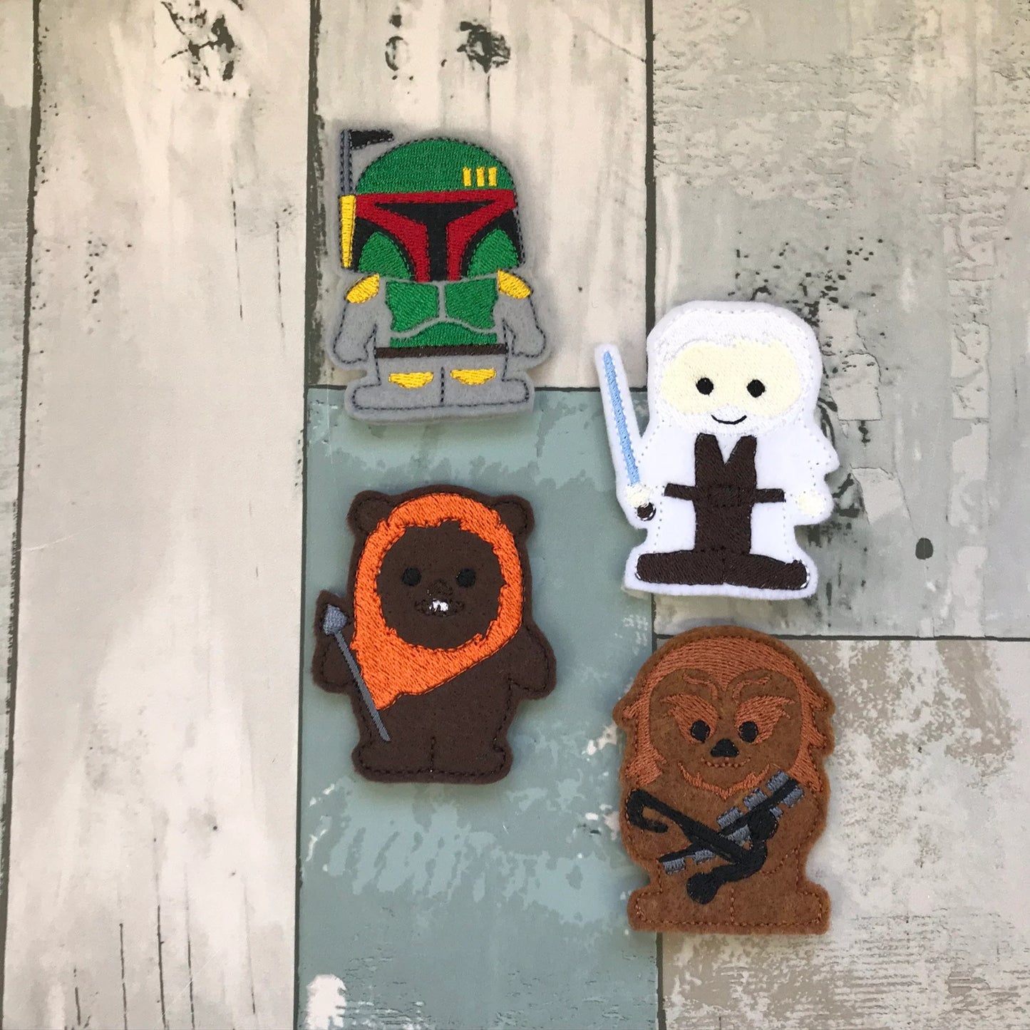 Space Battle Finger Puppets