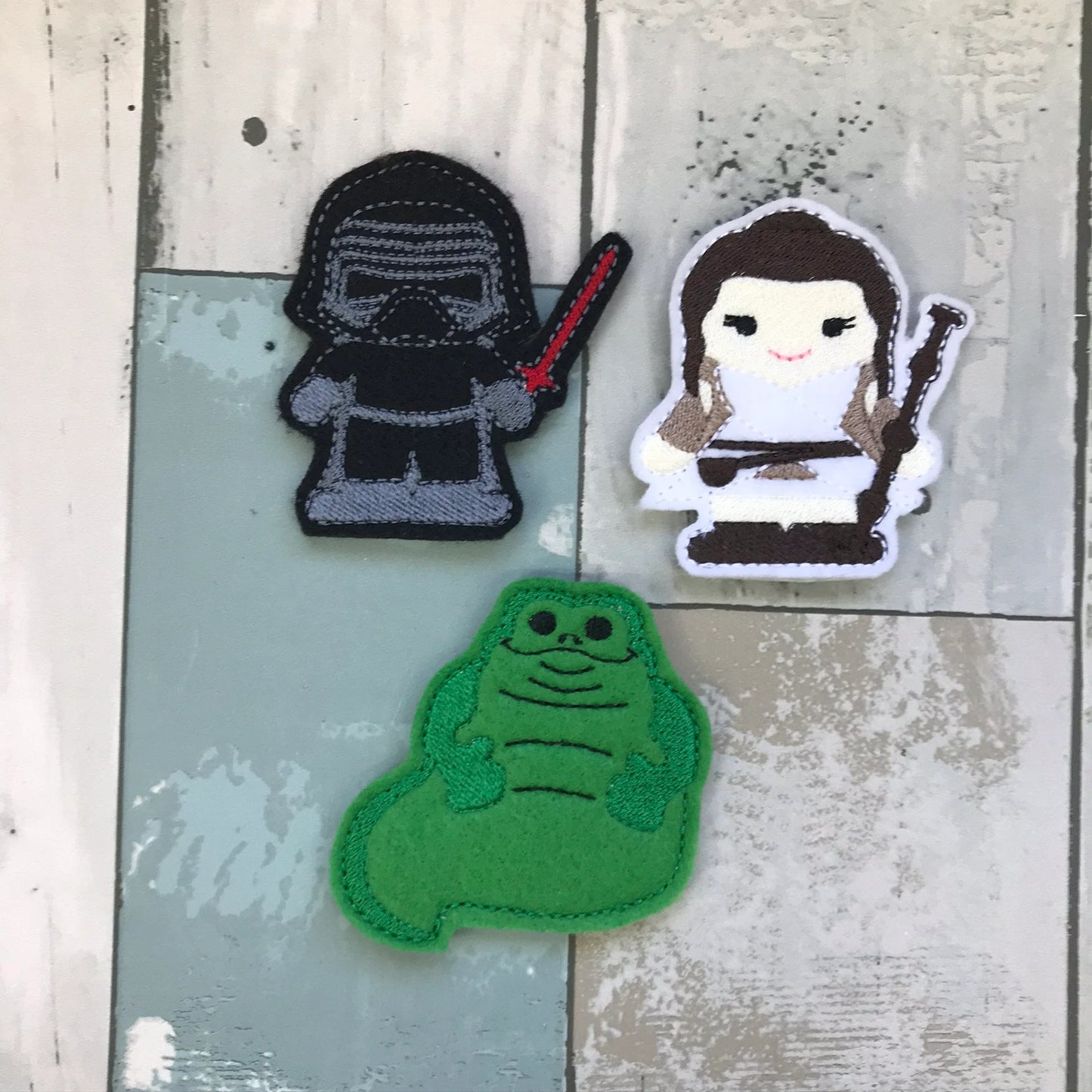 Space Battle Finger Puppets