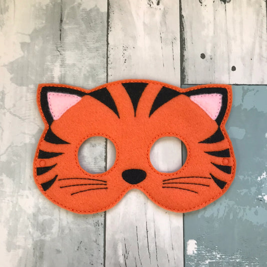 Tiger Felt Play Mask