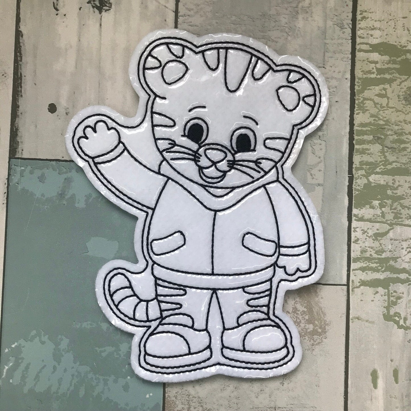 Red Sweater Animal Colouring Dolls