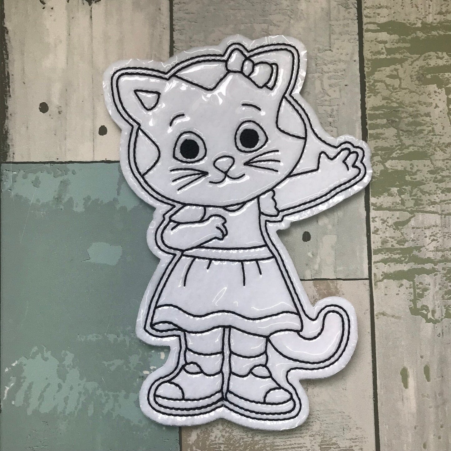 Red Sweater Animal Colouring Dolls