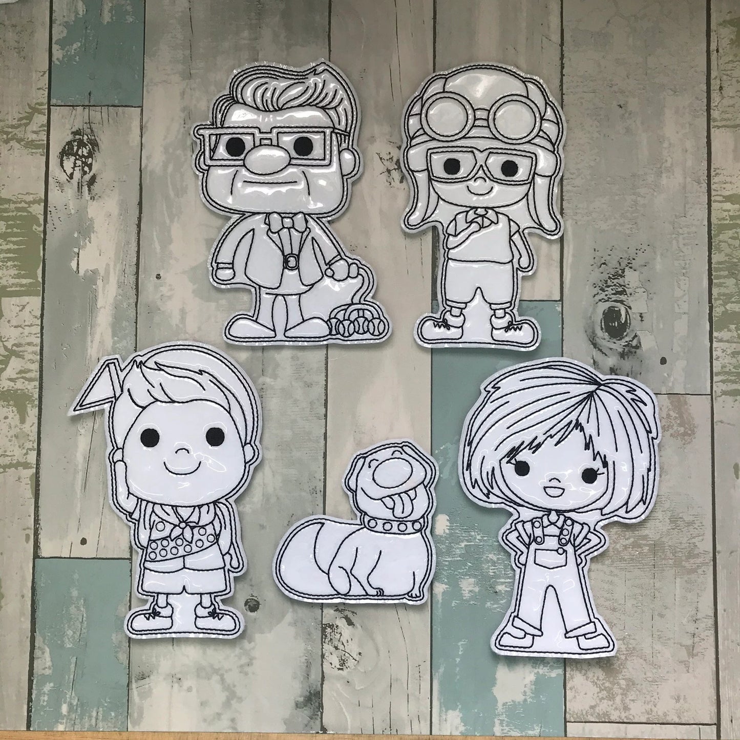 Balloon Adventure Friends Colouring Dolls