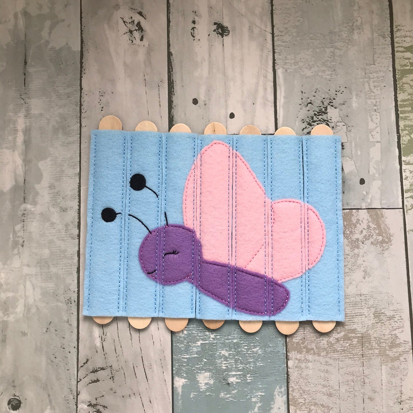 Butterfly Felt Stick Puzzle