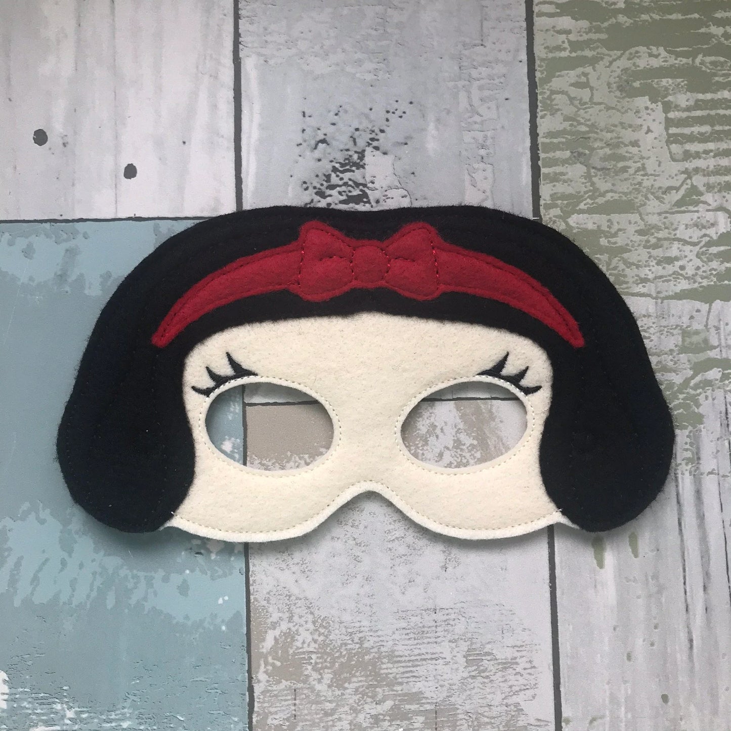 Apple Princess Felt Play Mask
