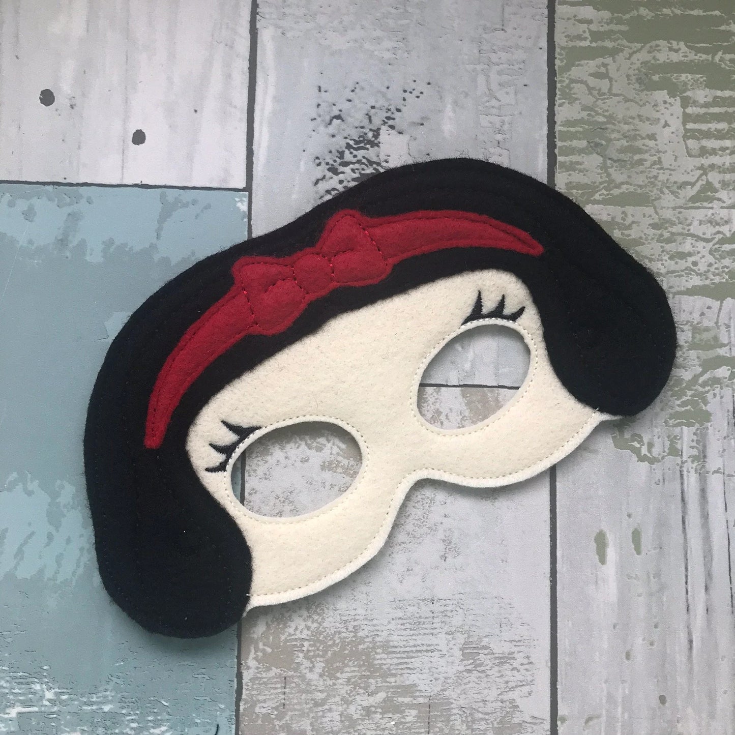 Apple Princess Felt Play Mask