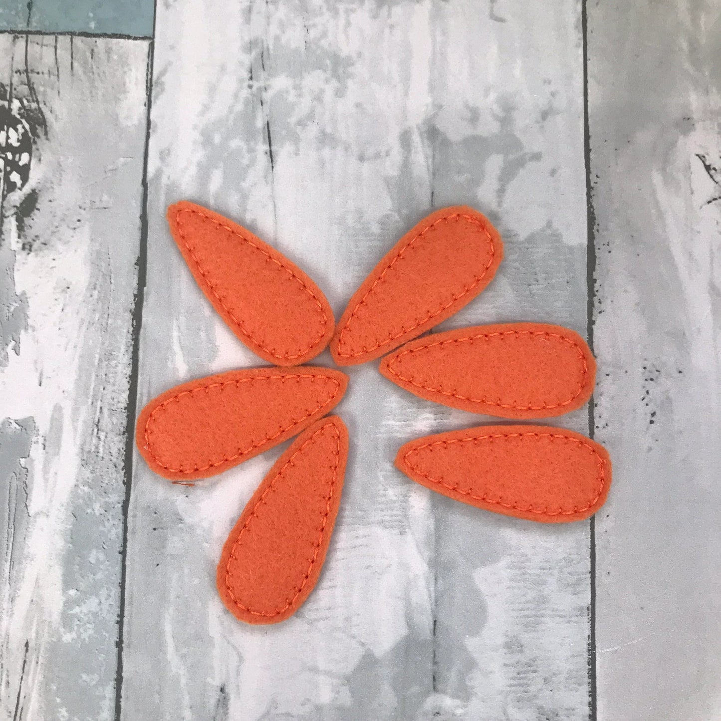 Peas and Carrots Felt Play Food