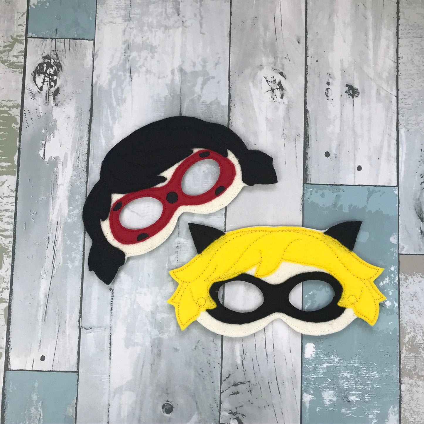 Crime Fighting Friends Felt Play Mask