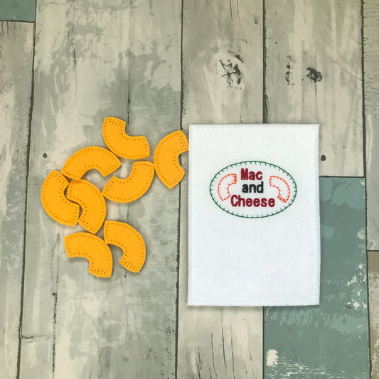 Macaroni Felt Play Food