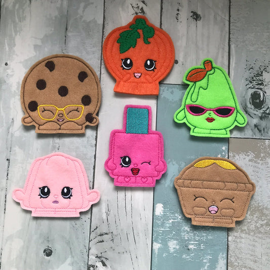 Happy Food Finger Puppets