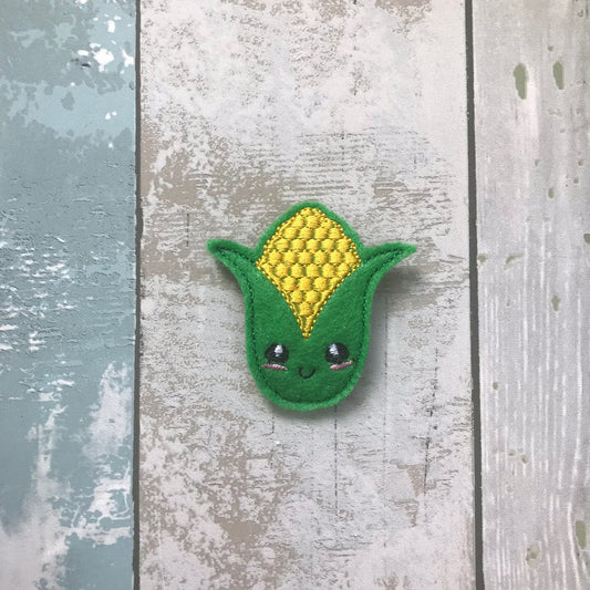 Corn Felt Snap Hair Clip