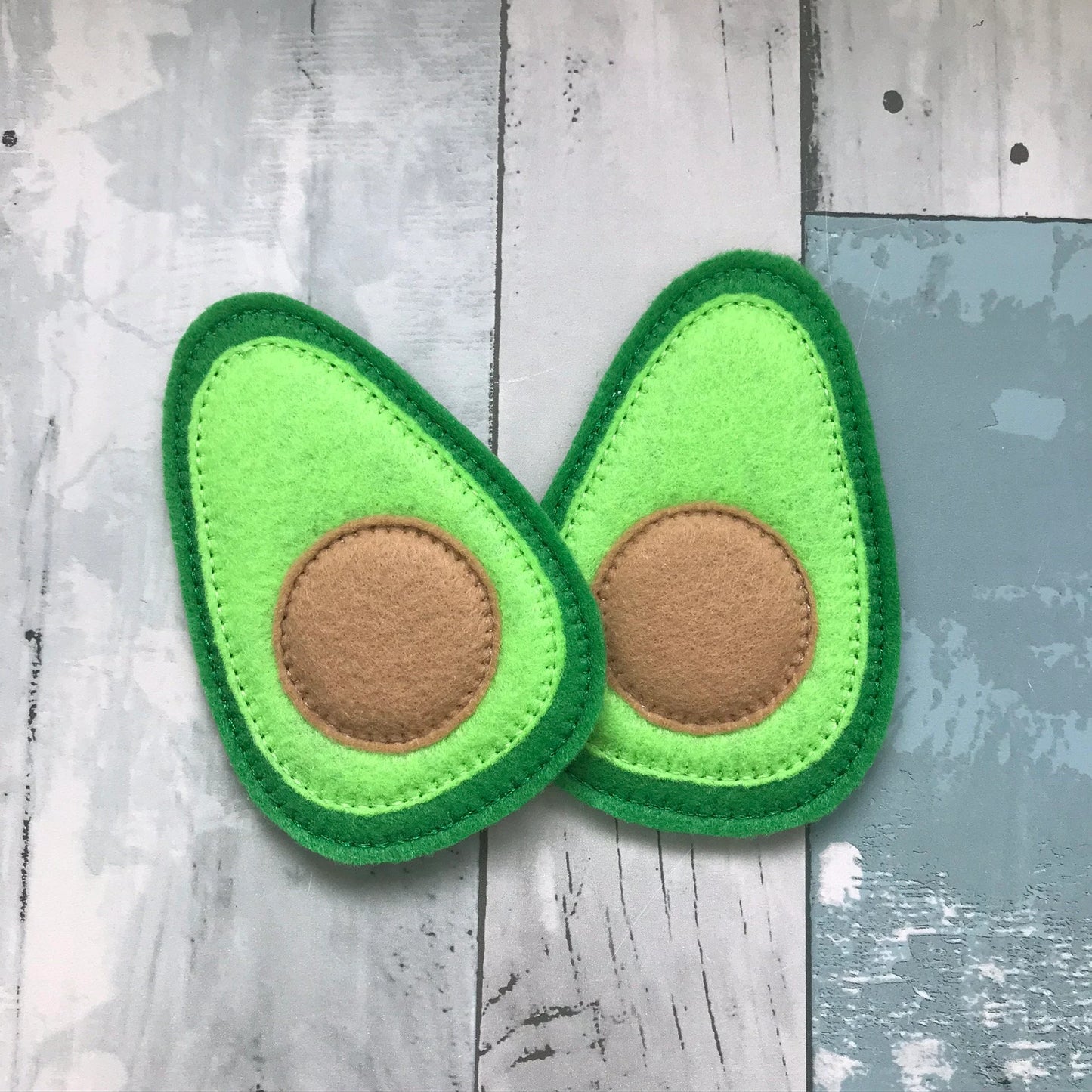 Avocado Felt Play Food
