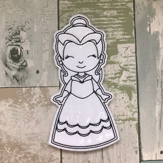 Book Loving Princess Colouring Dolls