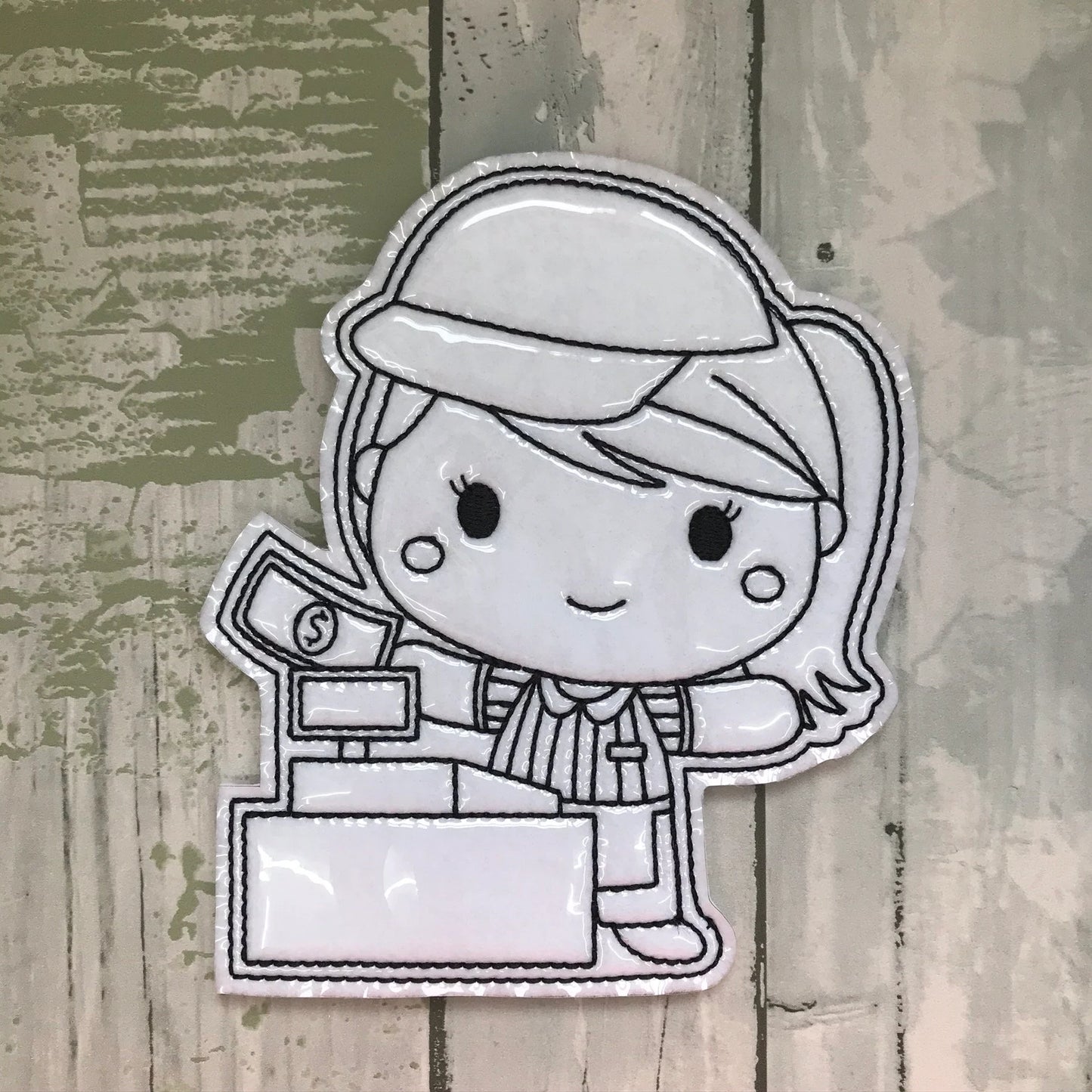 Grocery Colouring Dolls