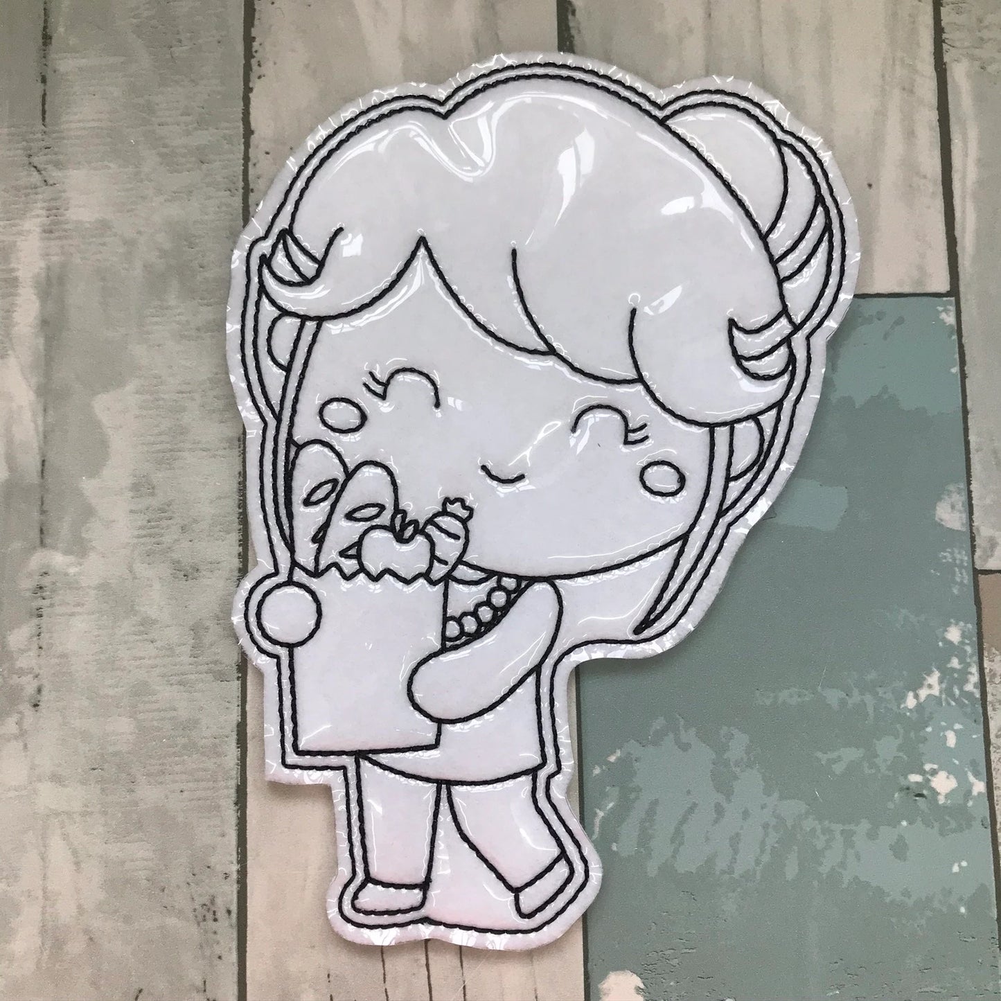Grocery Colouring Dolls
