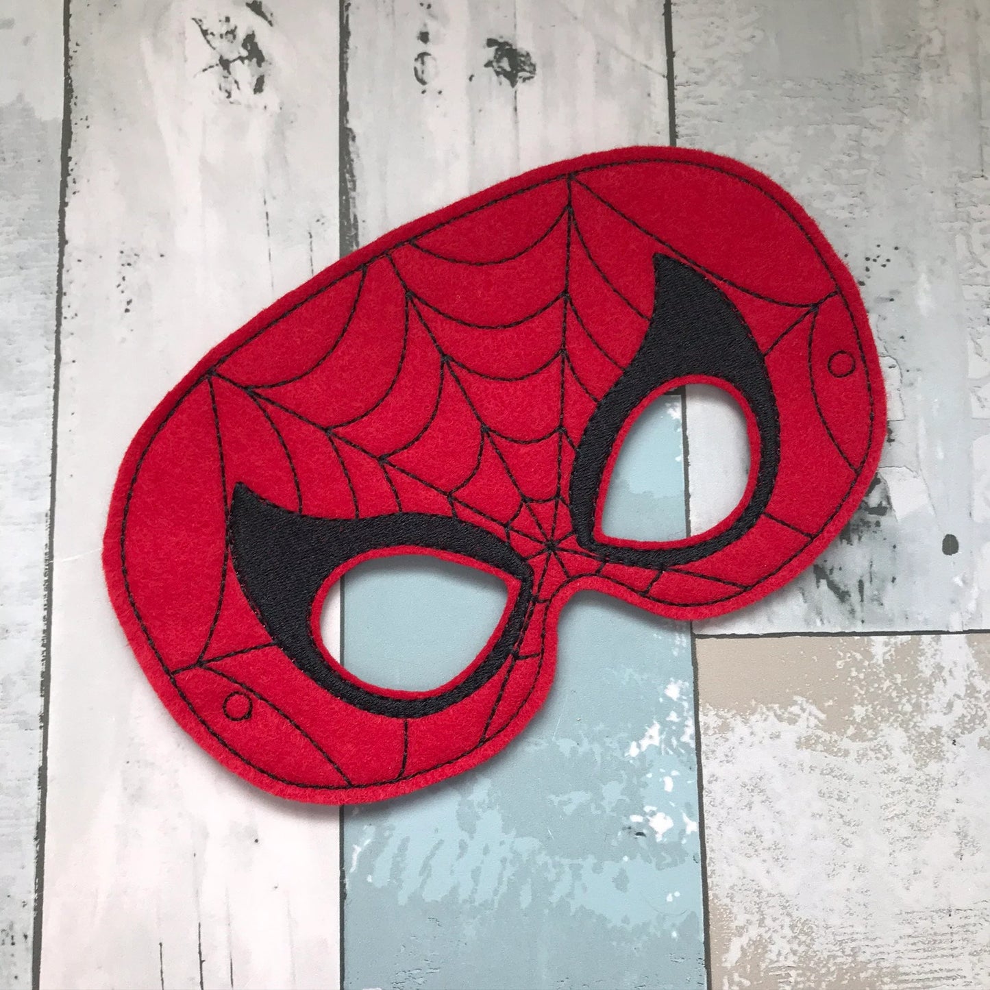 Web Slinging Boy Felt Play Mask