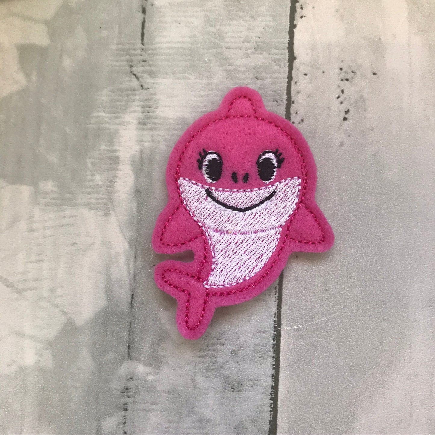 Great White Ocean Dwellers Felt Snap Hair Clip