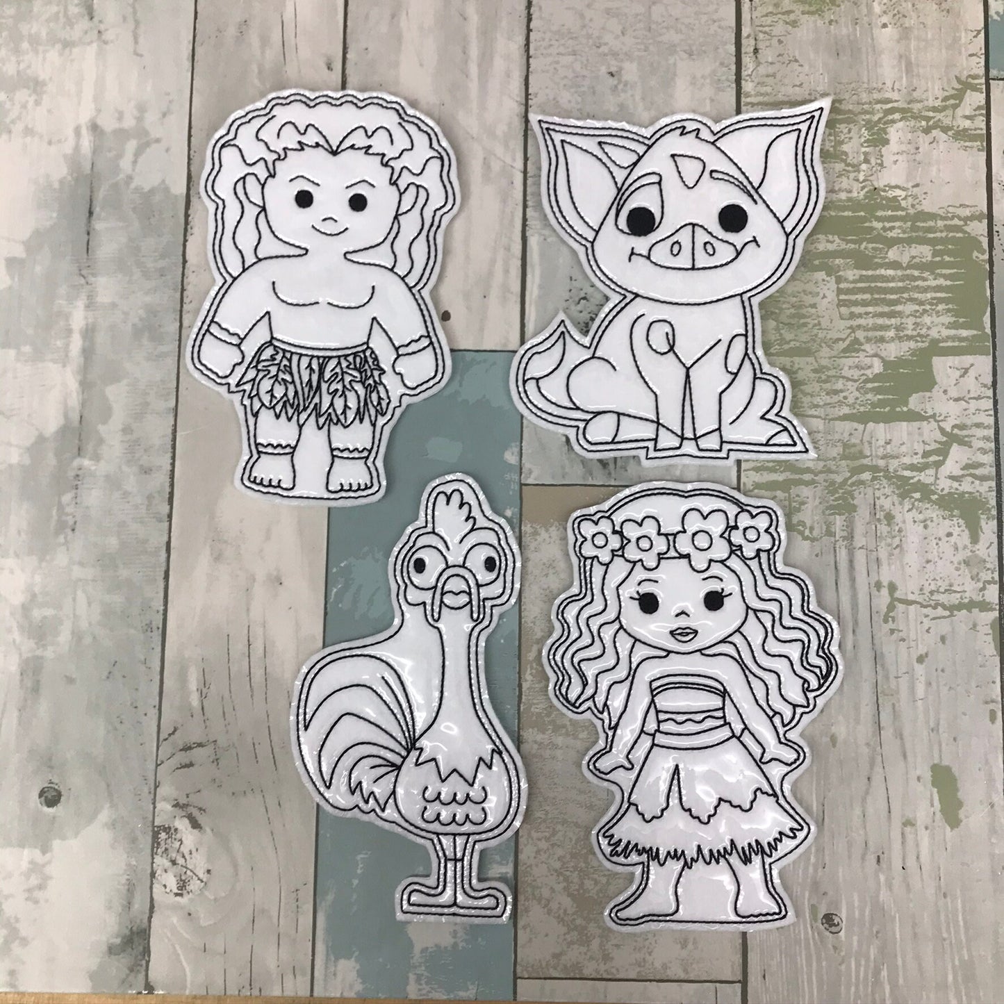 Princess Set 10 Colouring Dolls