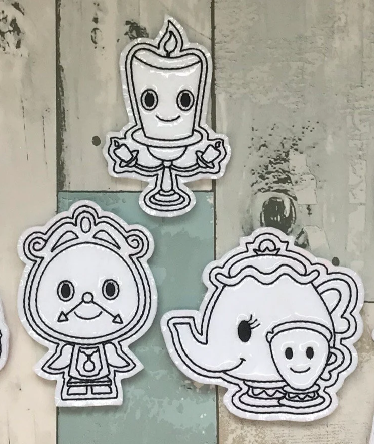 Book Loving Princess Colouring Dolls