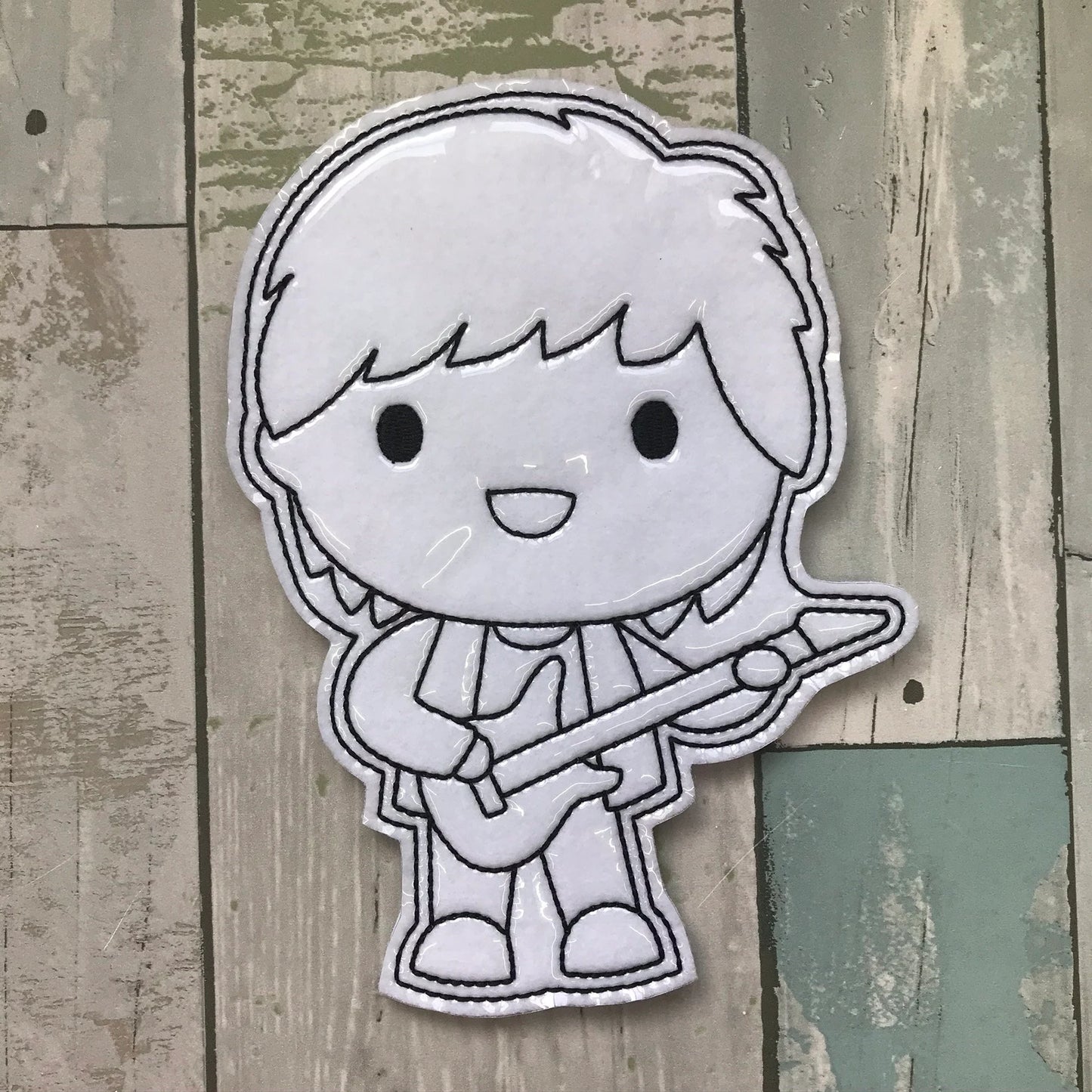 Music Set 2 Colouring Dolls