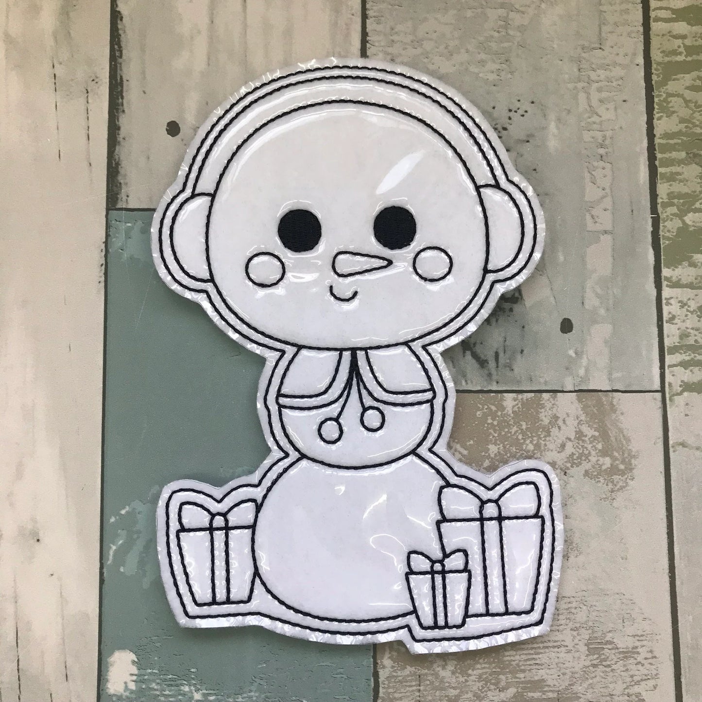 Tall Snowmen Colouring Dolls