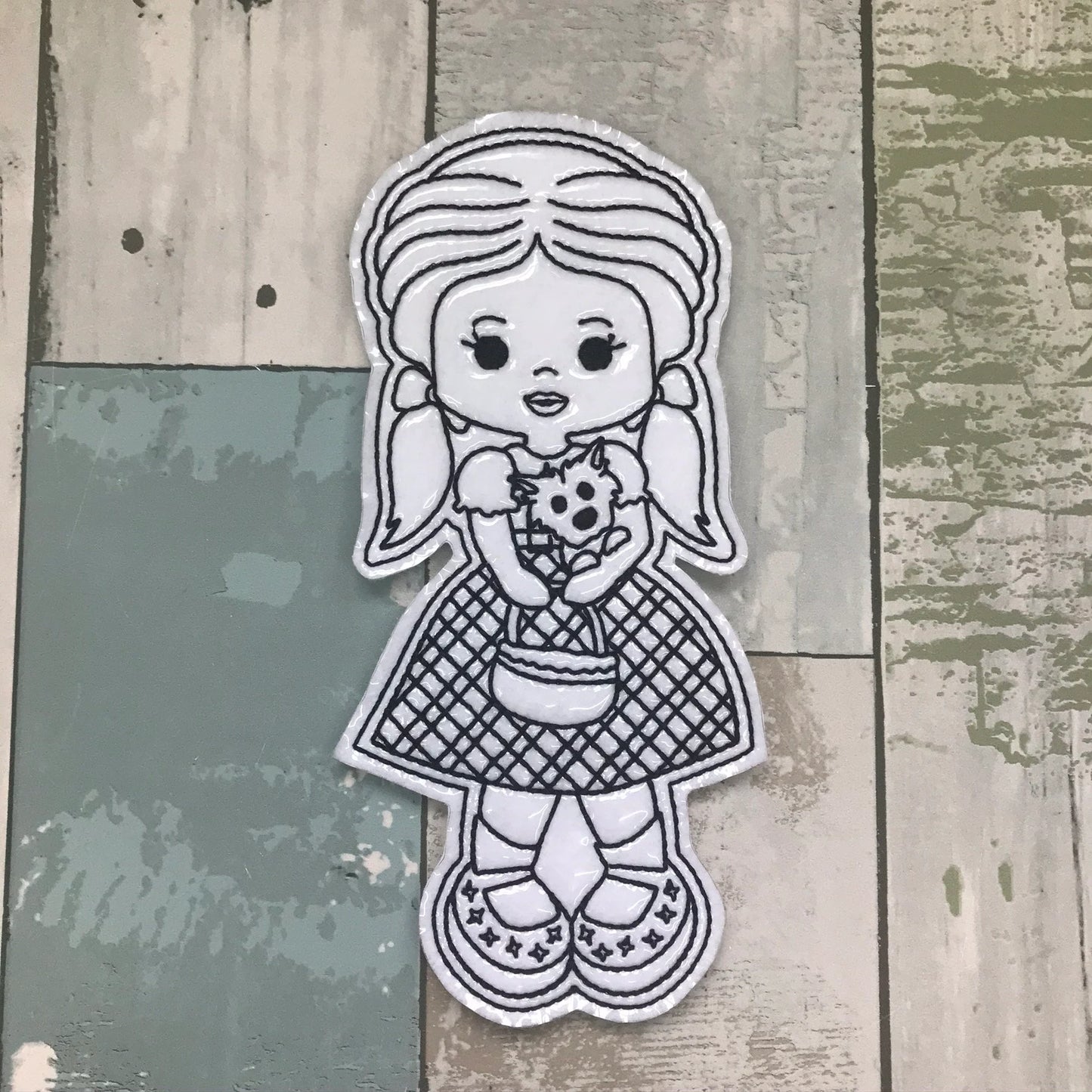 Wizard of Oz Set 1 Colouring Dolls